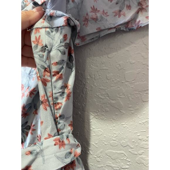 Gal Meets Glam Anthropologie Marianna Floral Dress Sz 6P - Picture 7 of 9